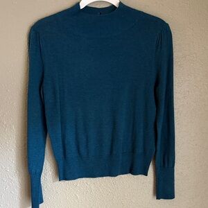 Molly Bracken Deep Teal Long Sleeve Top brand new never worn